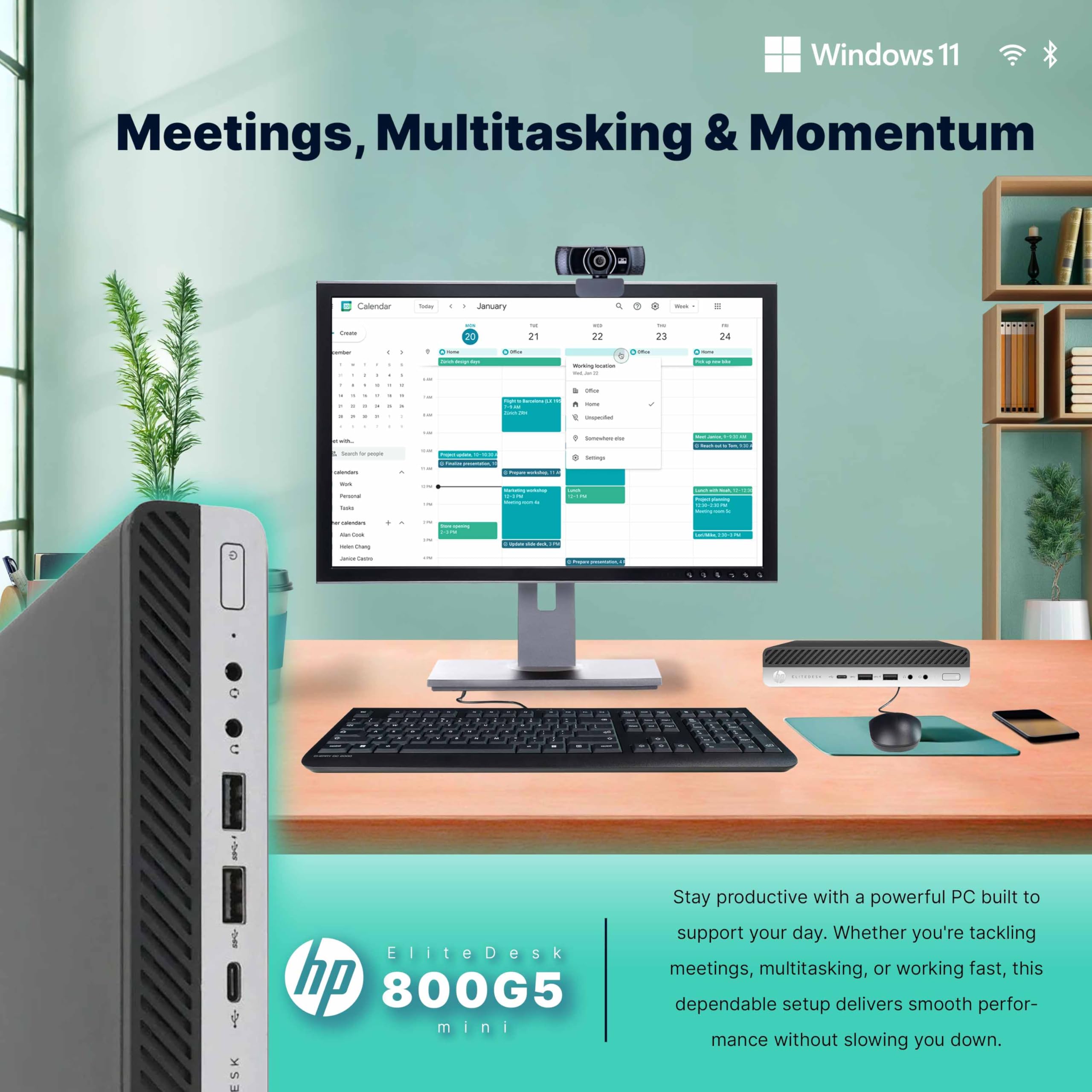 Amazon.com: HP EliteDesk 800 G5 Mini PC | Intel Core i7 | 8GB RAM